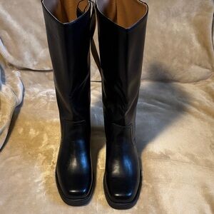 FRYE AND CO. Black Tall Boots